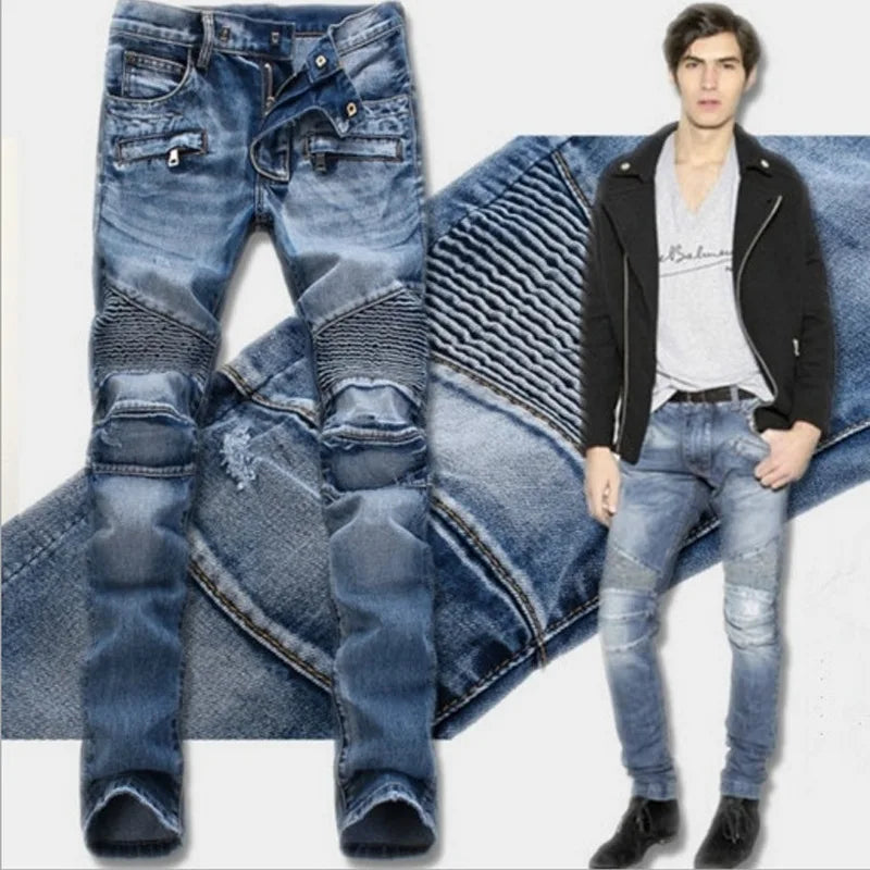 Men's Slim Fit Stretch Denim Jeans — product view