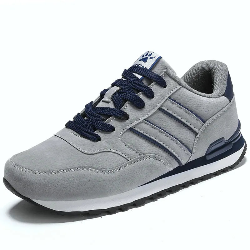 Men's Suede-Style Casual Sneakers