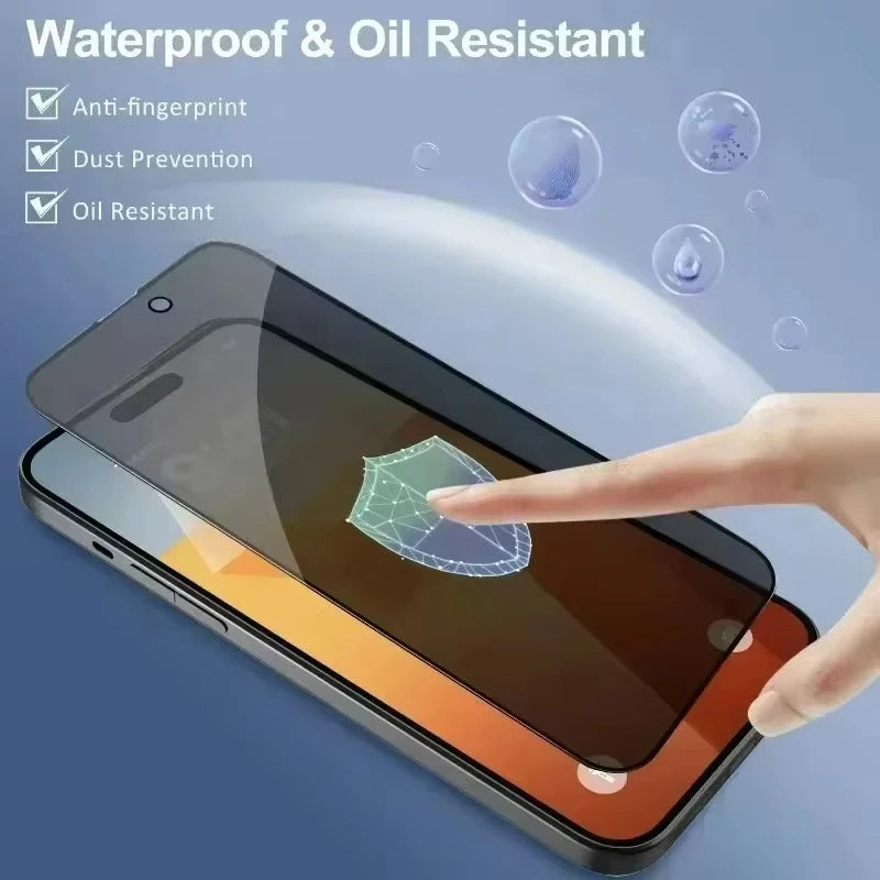 Easy-Install Privacy Tempered Glass Screen Protector for Samsung Galaxy A18, A08, A54, A13, A12, A55, A06, S24 FE, A16, A72, A05, A05s, S23 FE, A15 5G, A25, A35, A56, A33 5G, A73 5G, A14, A34, A24 4G, A71 5G, A57, A26, A07, A17, A36