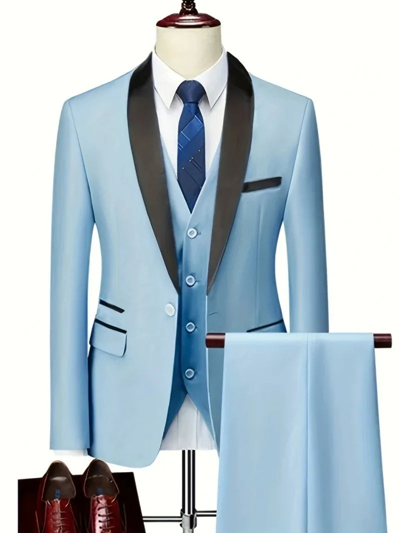 Men's Slim Fit Formal Suit & Blazer Options