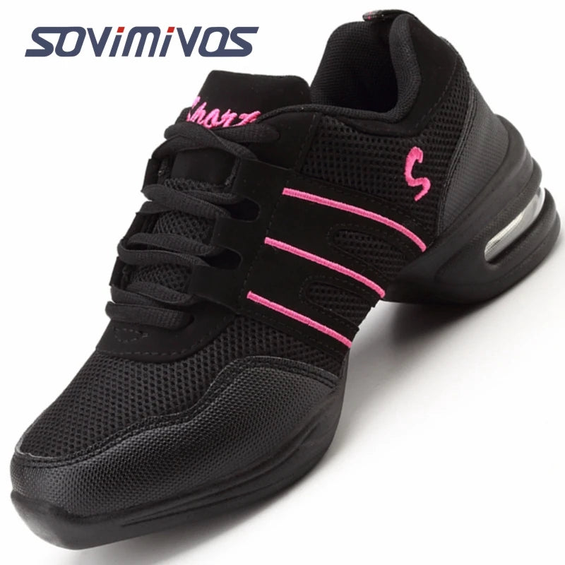 Lace-Up Dance Sneakers for Jazz and Hip-Hop — product view