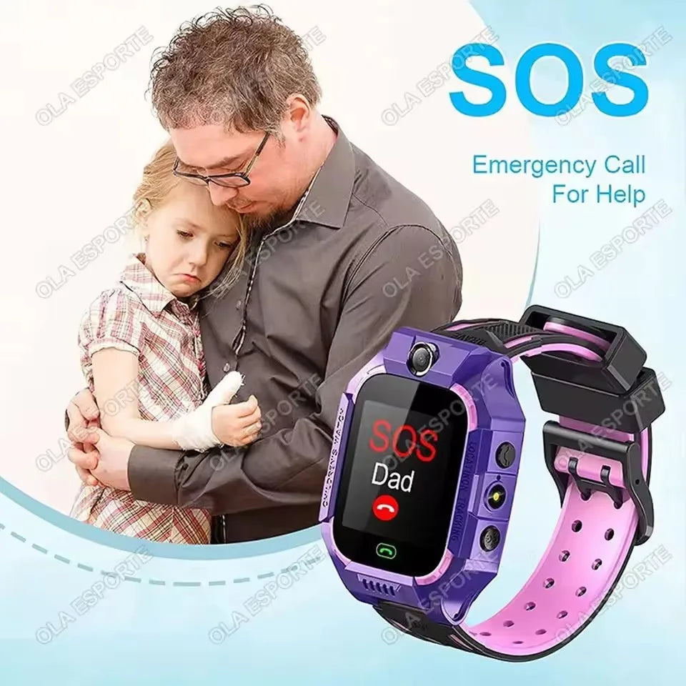 Children's 1.44-Inch Calling Smartwatch with Flashlight