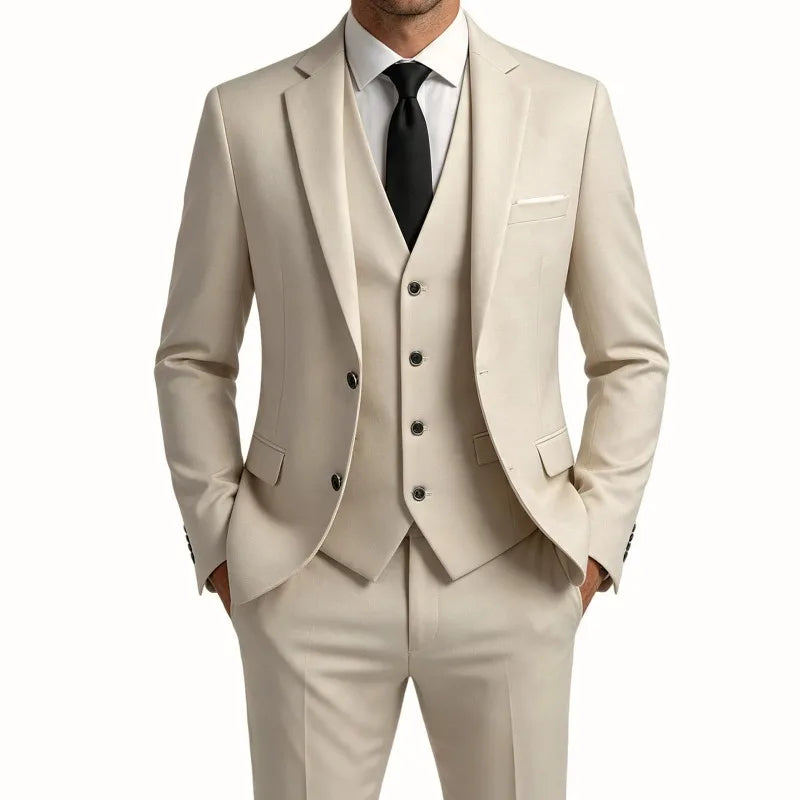 Men's Formal Suit — Two- and Three-Piece Options