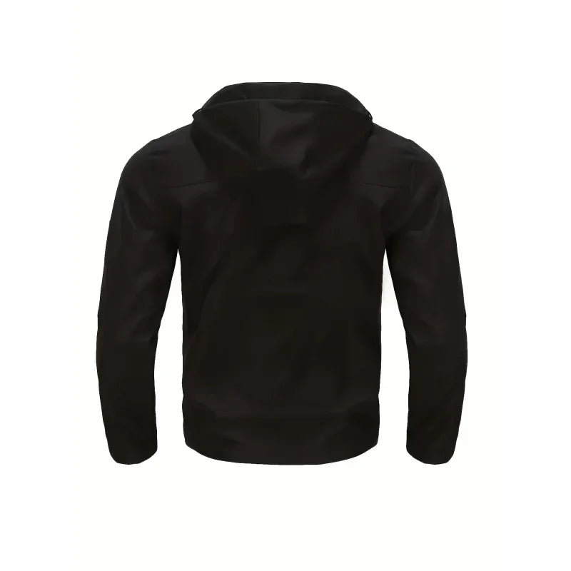 Men's Casual Zip-Up Jacket