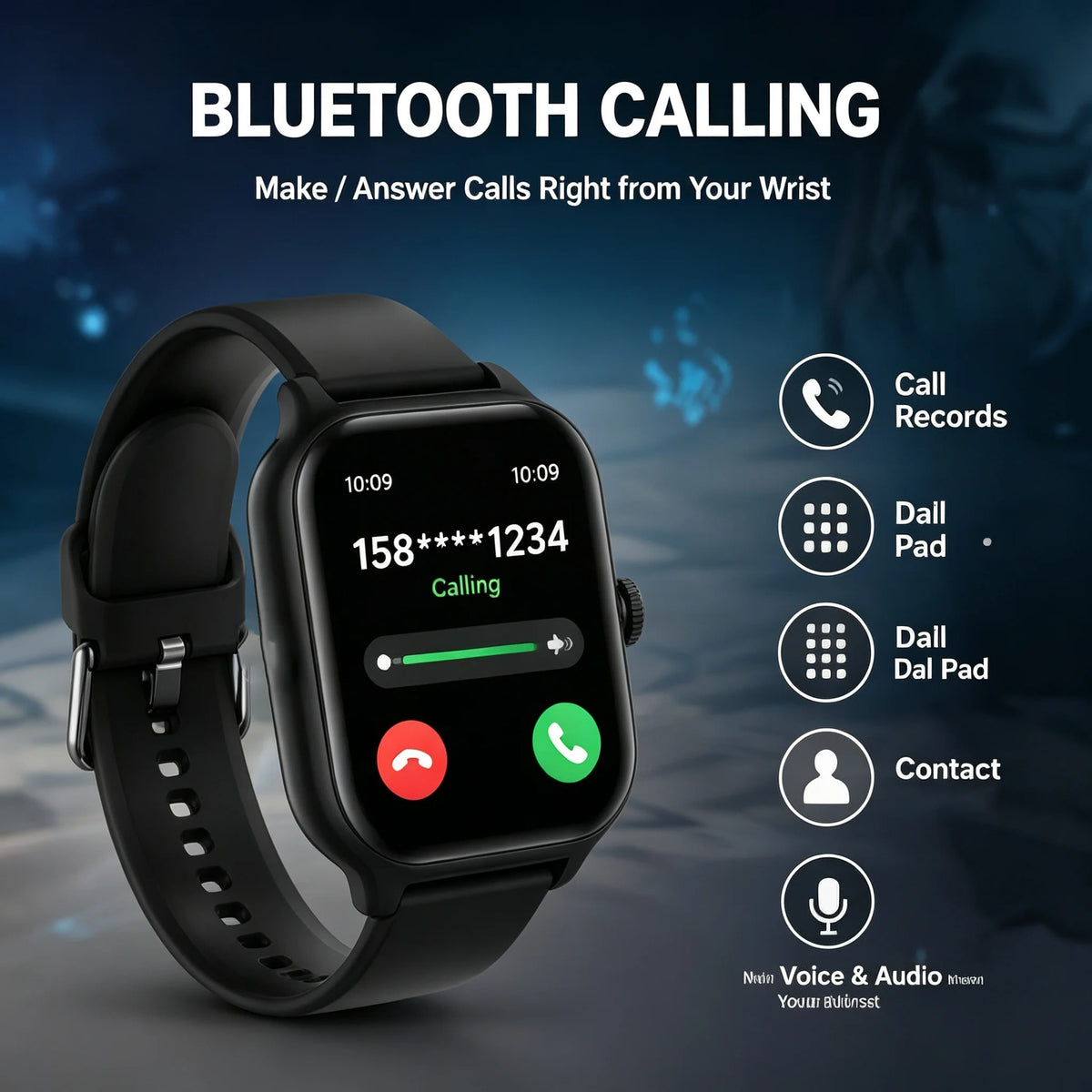 2.01-Inch Everyday Smartwatch with Custom Dial