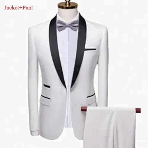 Men's Black 3-Piece Suit Set — product view