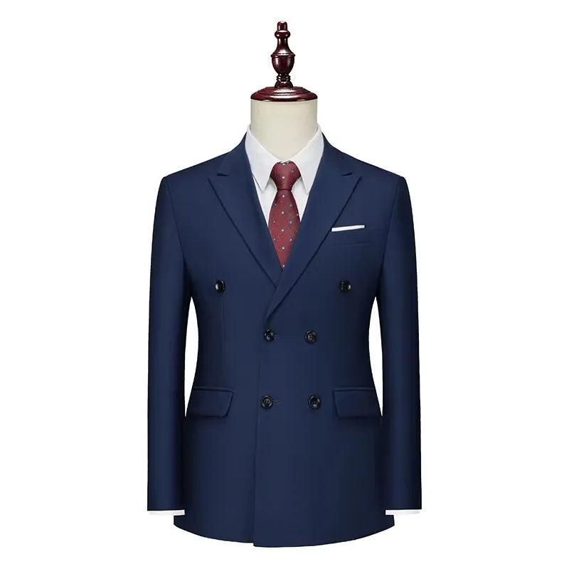 Men's Double-Breasted Occasion Blazer