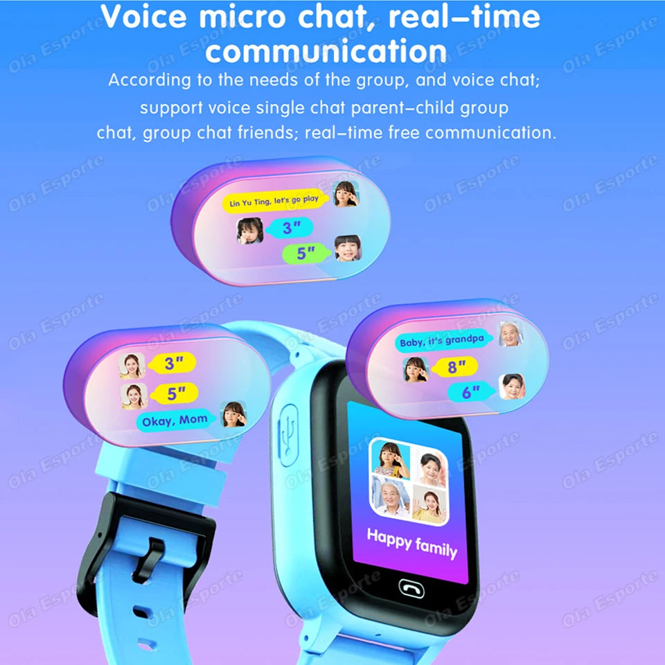 Children's 1.44-Inch Calling Smartwatch
