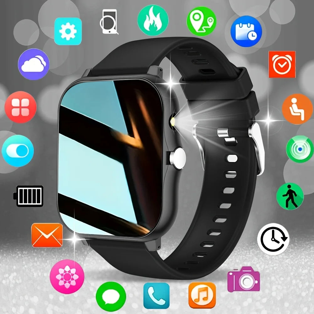 1.8-Inch Calling Smartwatch with Flashlight