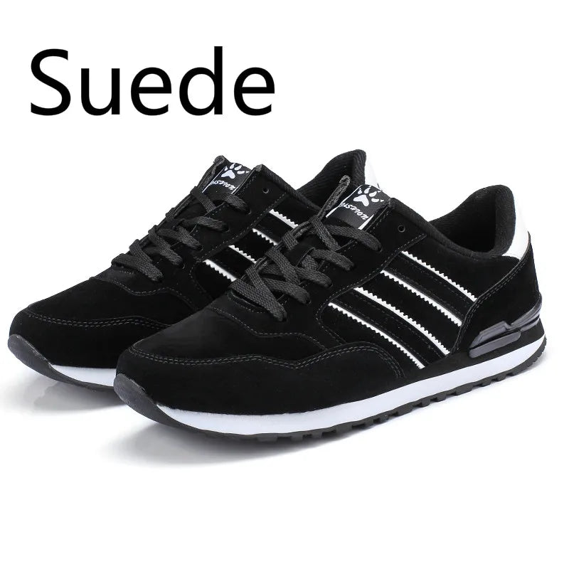 Men's Suede-Style Casual Sneakers