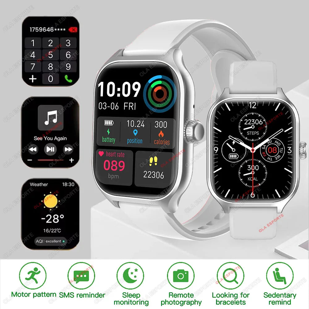2.01-Inch Calling Smartwatch