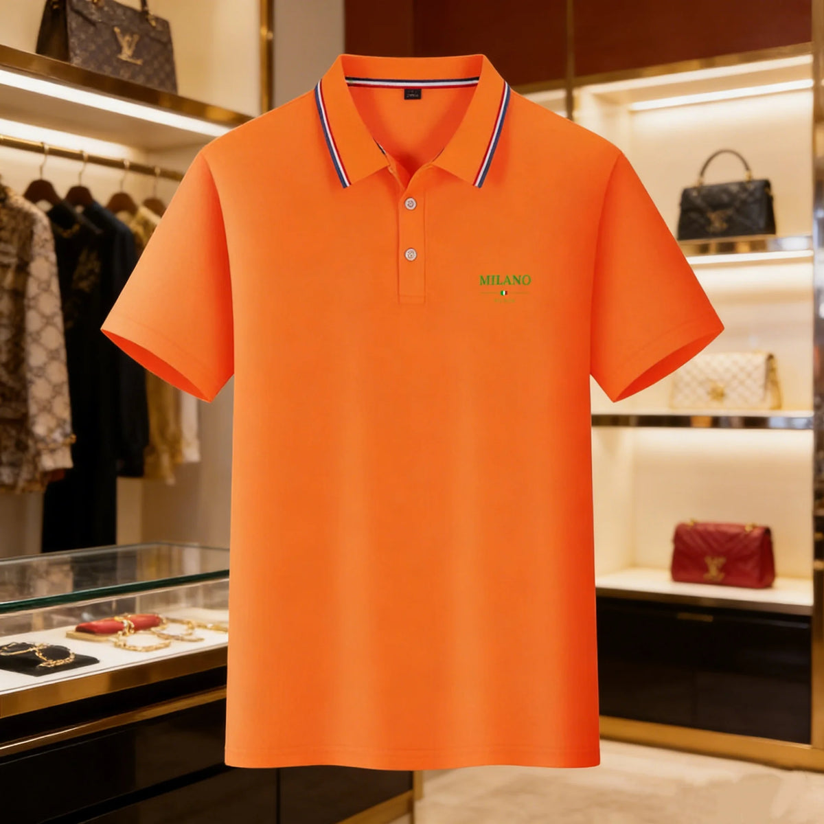 Men's Short-Sleeve Polo Shirt