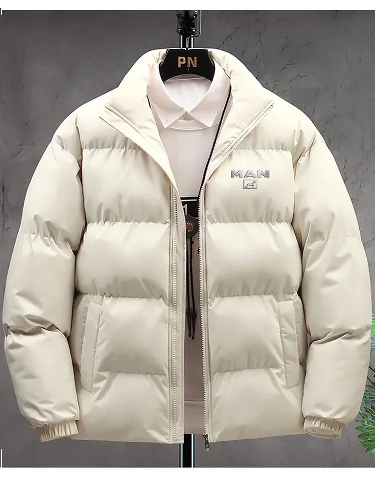 Men's Hooded Zip-Up Jacket