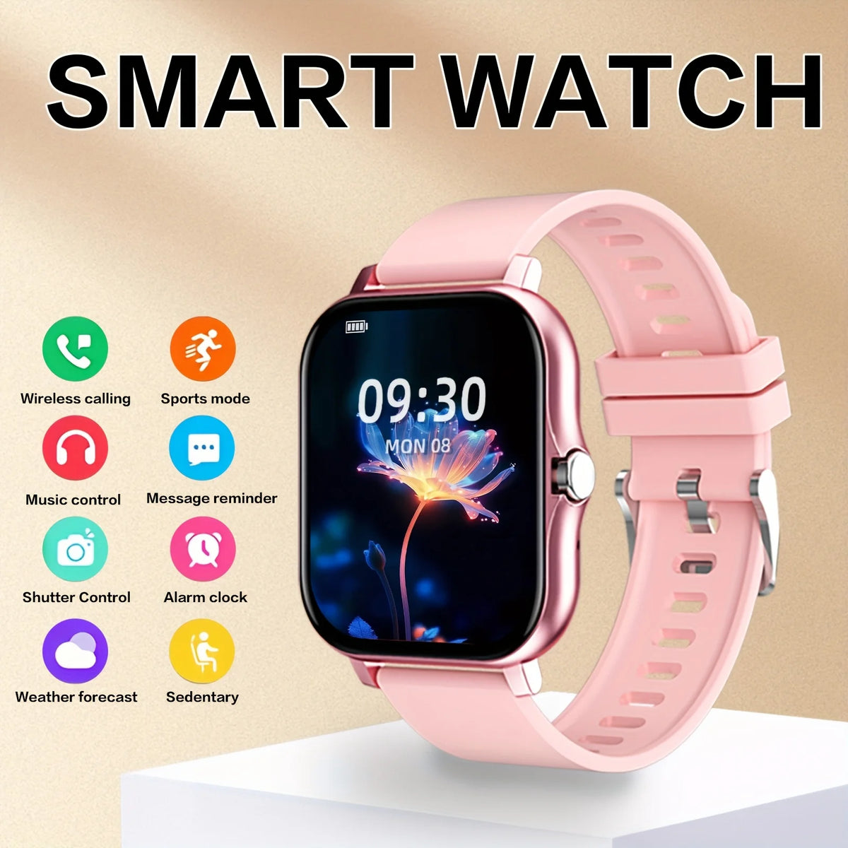 1.83-Inch Calling Smartwatch