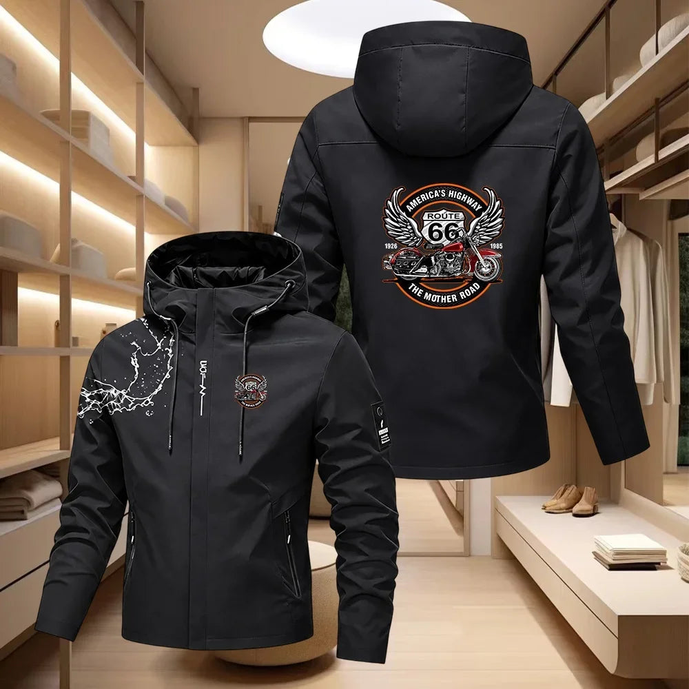 Men's Casual Zip-Up Jacket