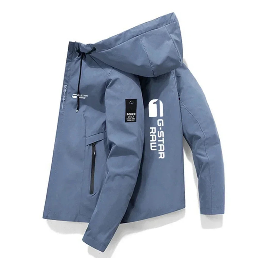 Men's Casual Zip-Up Jacket