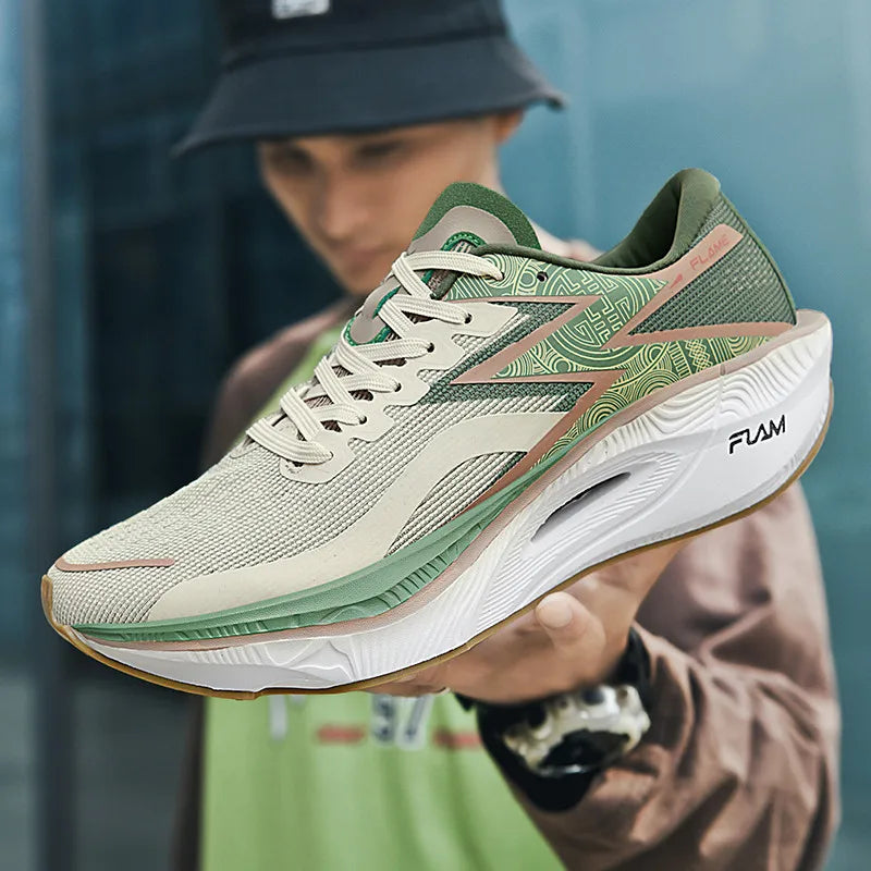 Breathable Lace-Up Athletic Sneakers — product view