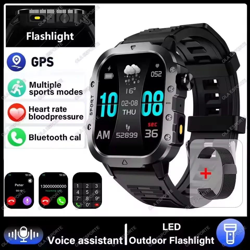 Outdoor 1.83-Inch Calling Smartwatch