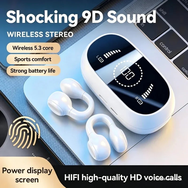 Open-Ear Clip Wireless Sport Earbuds