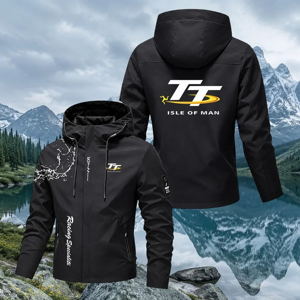 Men's Hooded Zip-Up Jacket