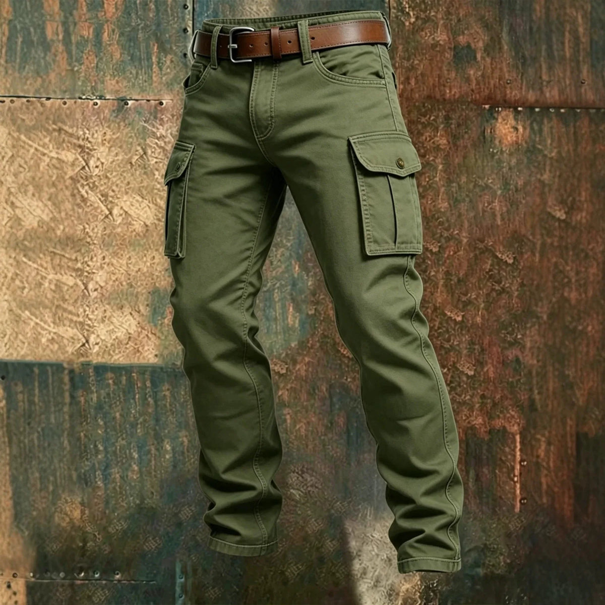 Men's Tactical Cargo Pants - Multi-Pocket Wear-Resistant for Work & Outdoor Wear — product view