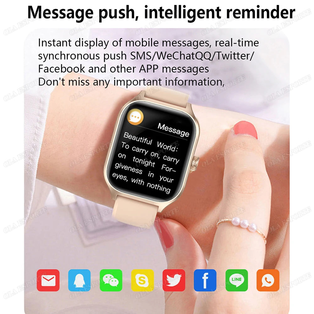 Outdoor 2.01-Inch Calling Smartwatch with Custom Dial