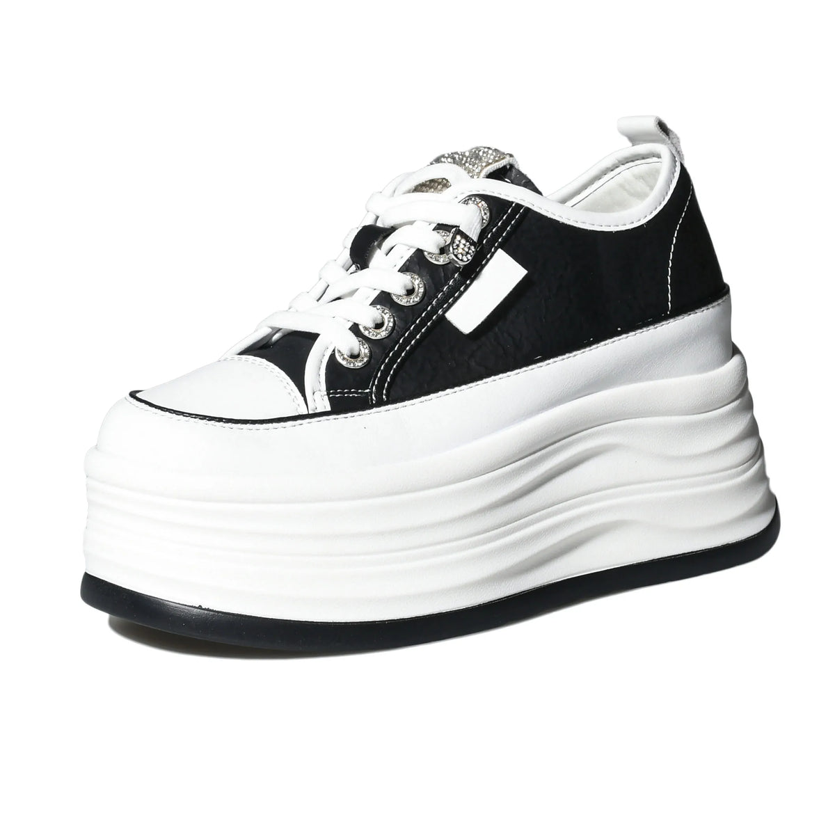 Women's Hidden-Wedge Platform Sneakers — product view