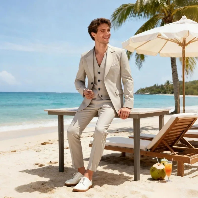 Men's Formal Suit — Two- and Three-Piece Options