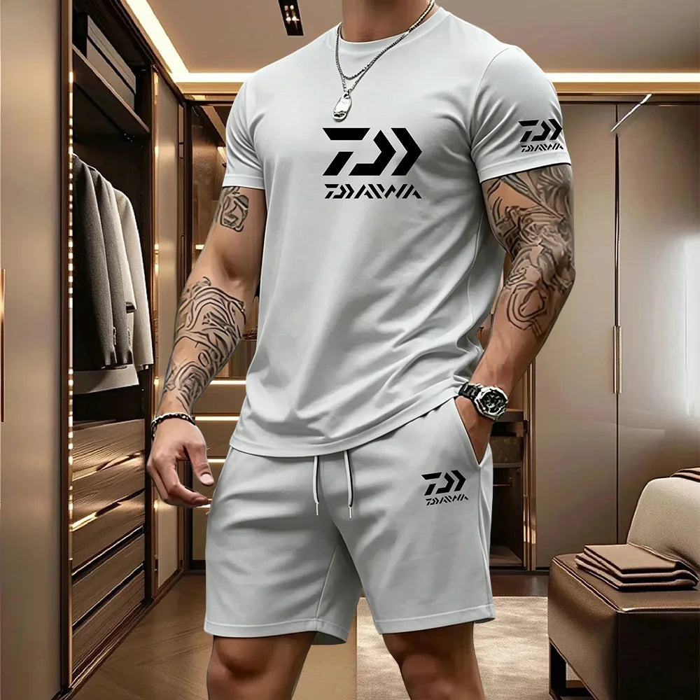 Men's Top & Shorts Set