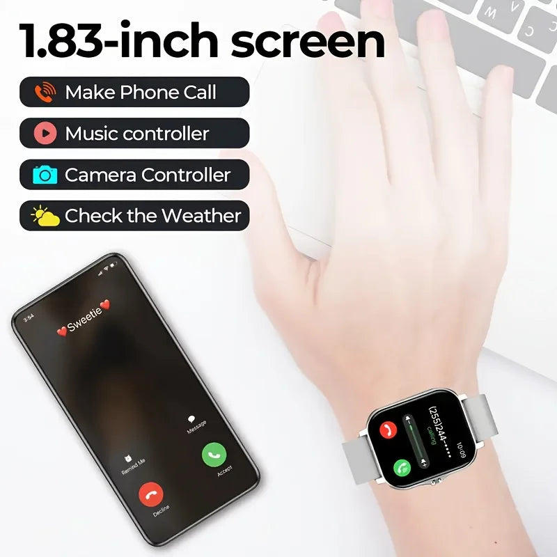 1.83-Inch Calling Smartwatch
