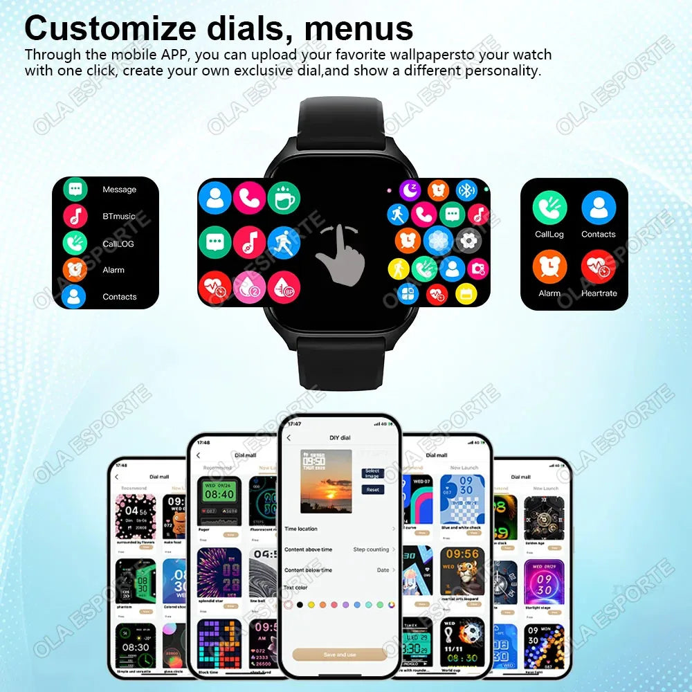 2.01-Inch Calling Smartwatch