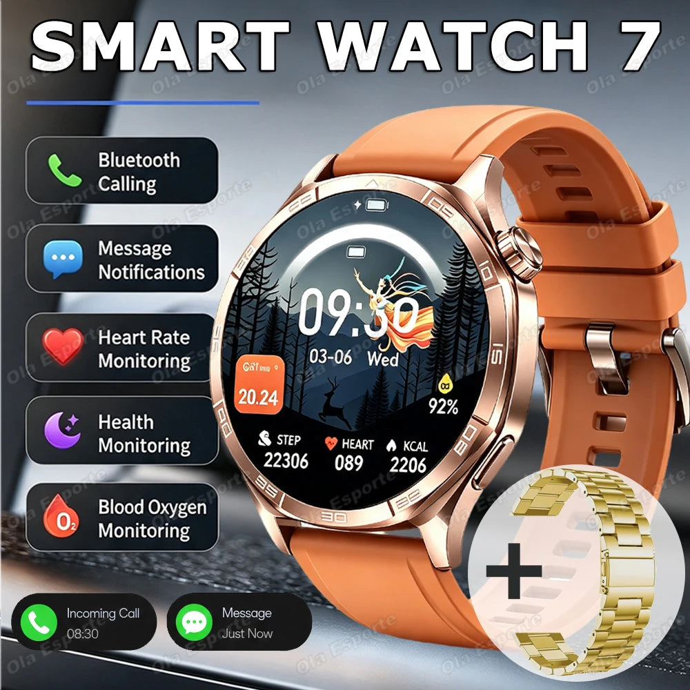 1.83-Inch Calling Smartwatch with Sleep Features