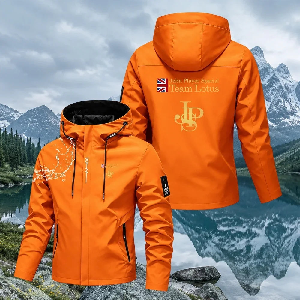 Men's Hooded Zip-Up Jacket