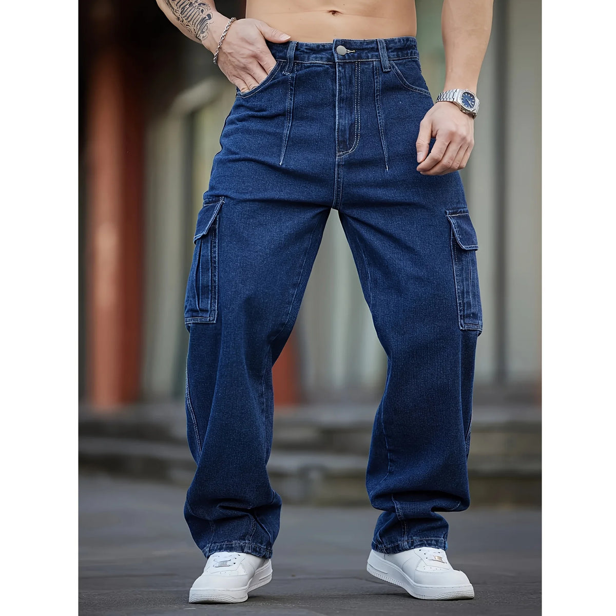 Men's Cargo Pants for Work & Outdoor Wear — product view