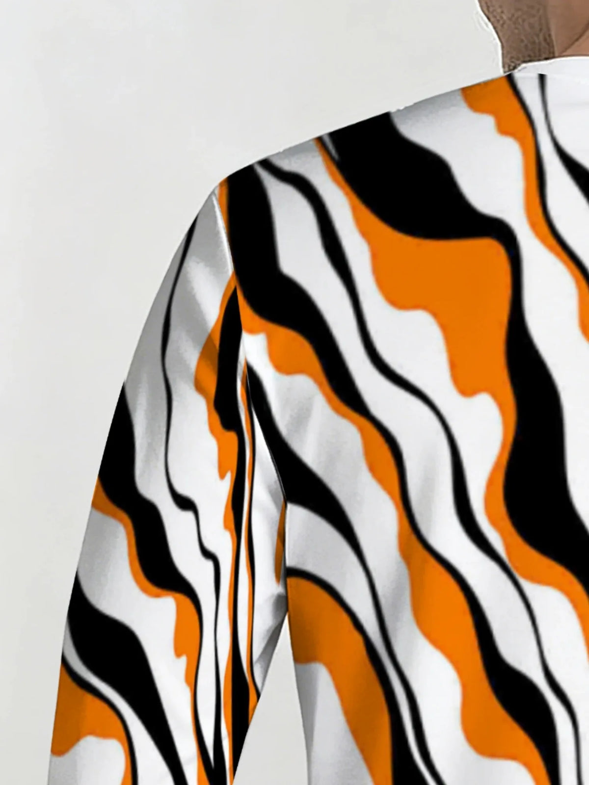 Men's Graphic Print Sweatshirt & Pants Set