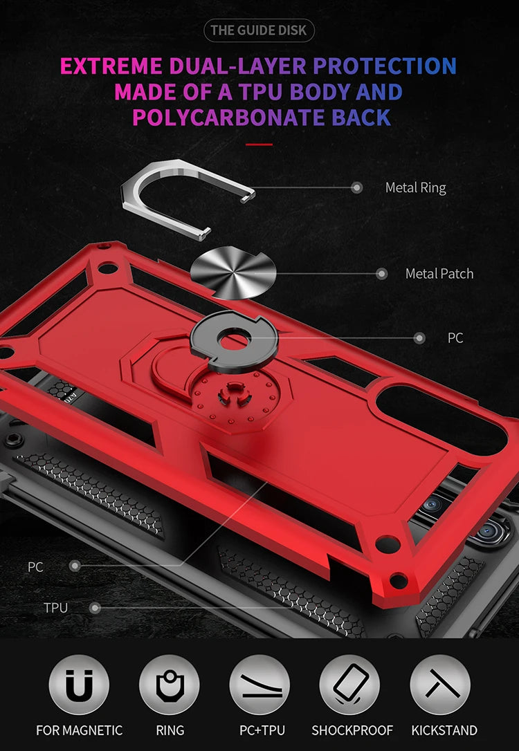 Shockproof Phone Case for Samsung Galaxy J6 2018, A8 2018, J4 2018, J3 2018, A6 2018, A6 Plus 2018, A9 2018, A8 Plus 2018, A7 2018, J6 Plus 2018, J7 2018, J4 Plus 2018, J7 2017 J730, J5 2017 J530