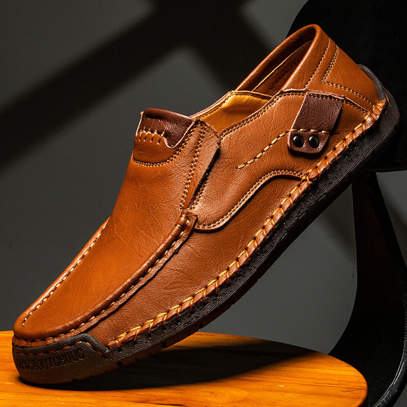 Men's Soft-Sole Business Casual Loafers — product view