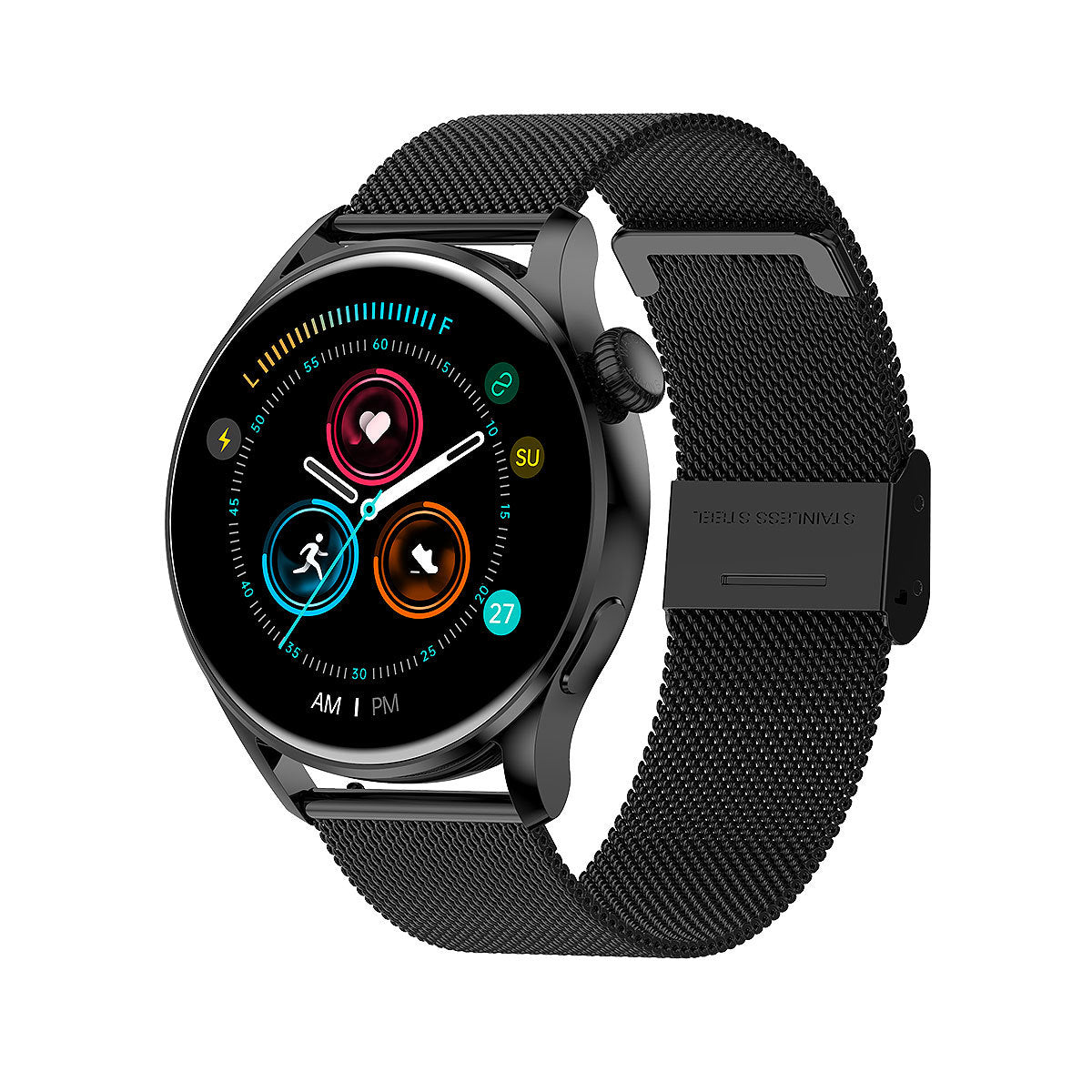 Bluetooth Calling Smartwatch with Rotary Control