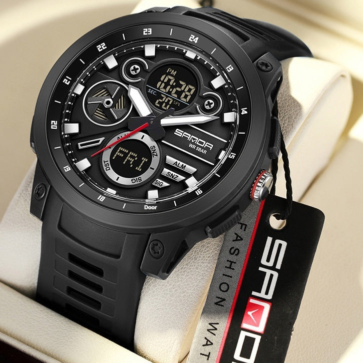 Digital Sports Watch with Alarm Reminder