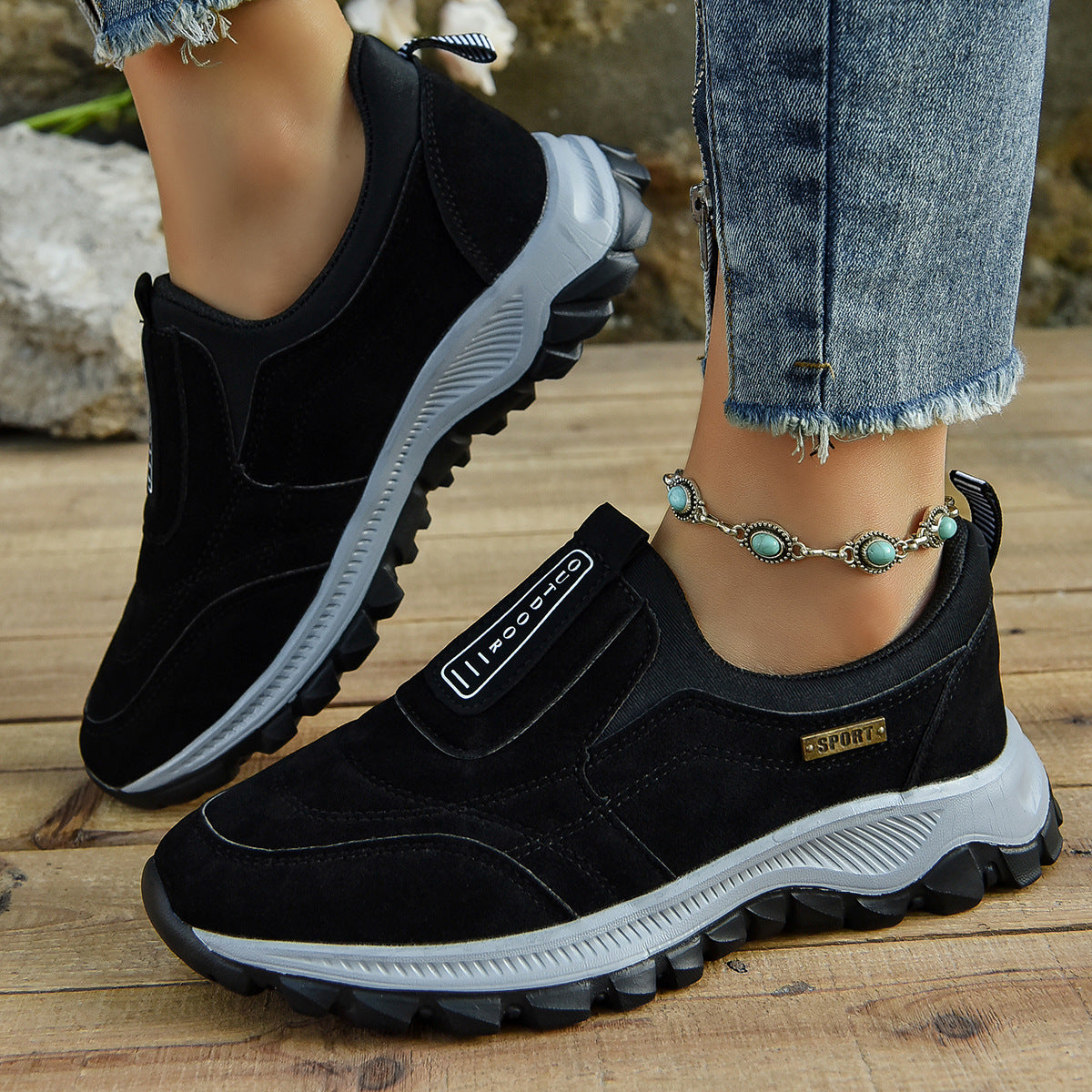 Women's Slip-On Walking Sneakers