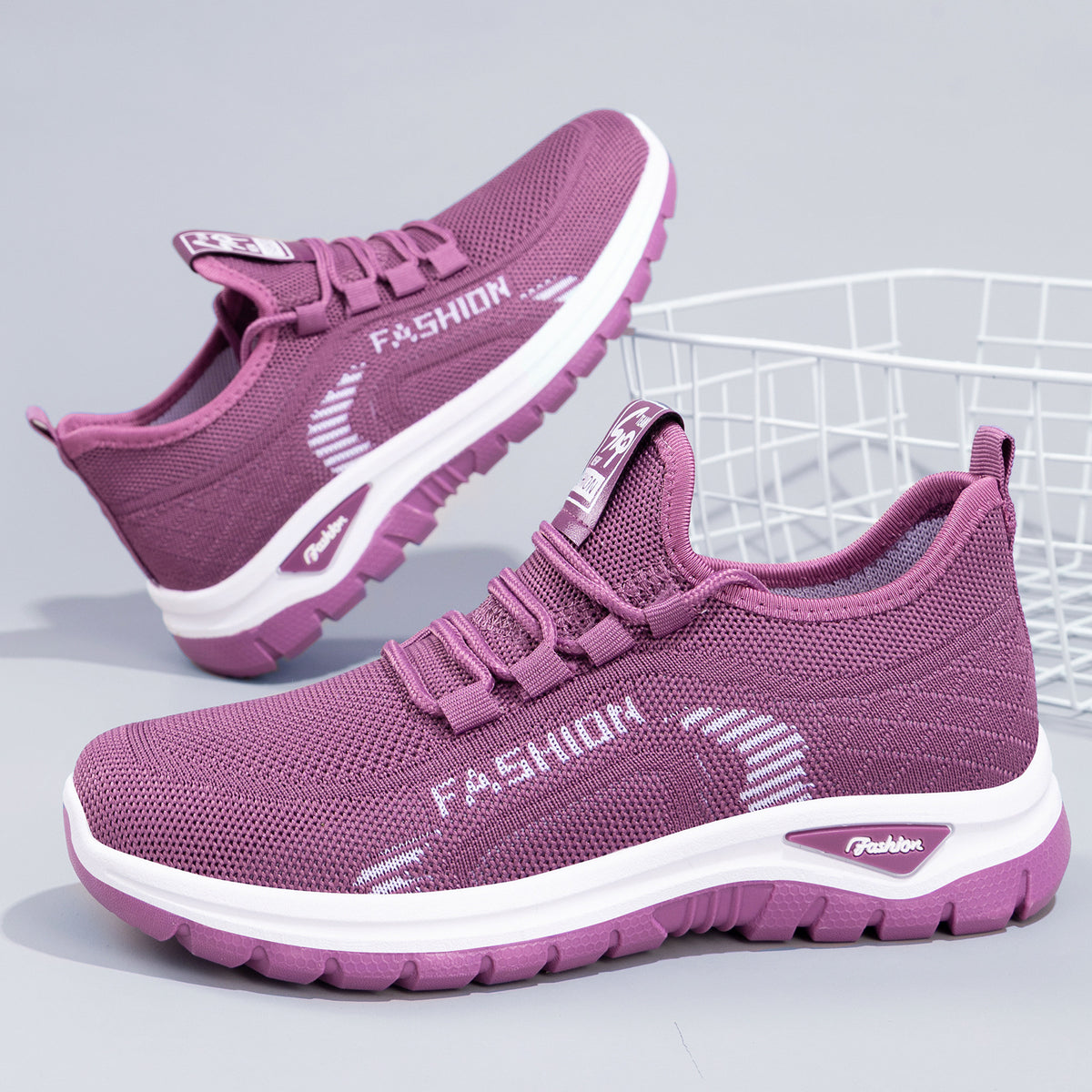 Lightweight Soft-Sole Athletic Shoes