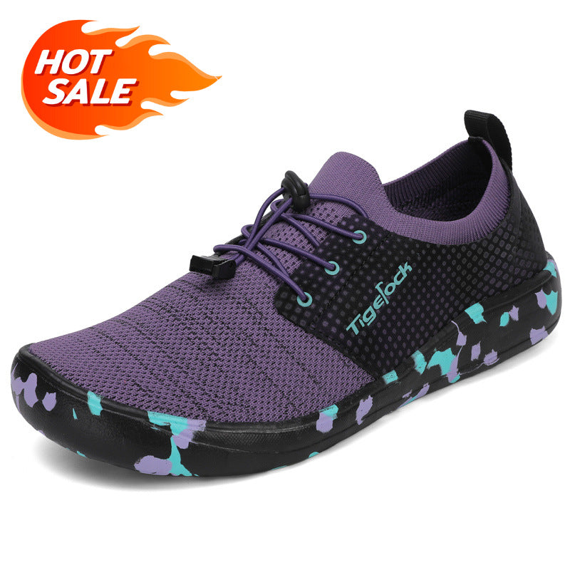 Unisex Wide-Toe Mesh Slip-On Shoes