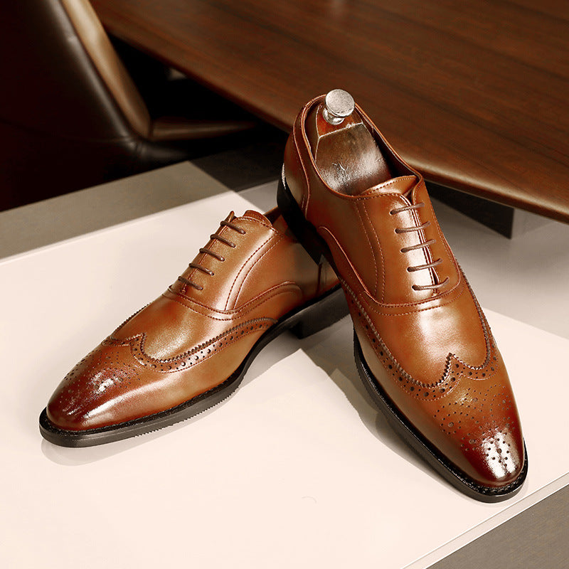 Men's Oxford Shoes with Rubber Soles — product view