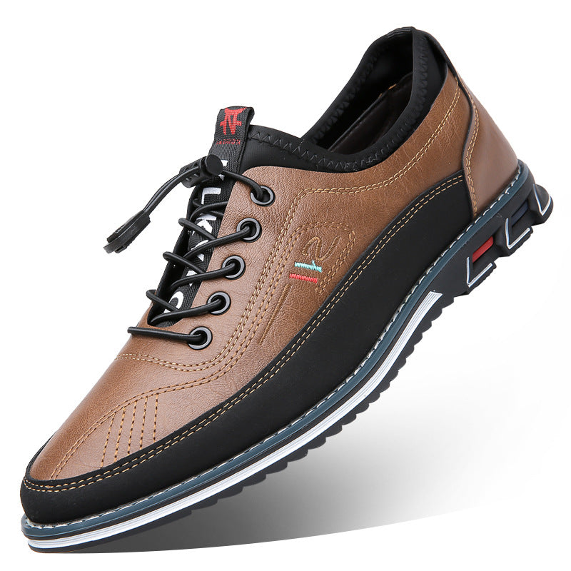 Men's Leather Casual Sports Shoes