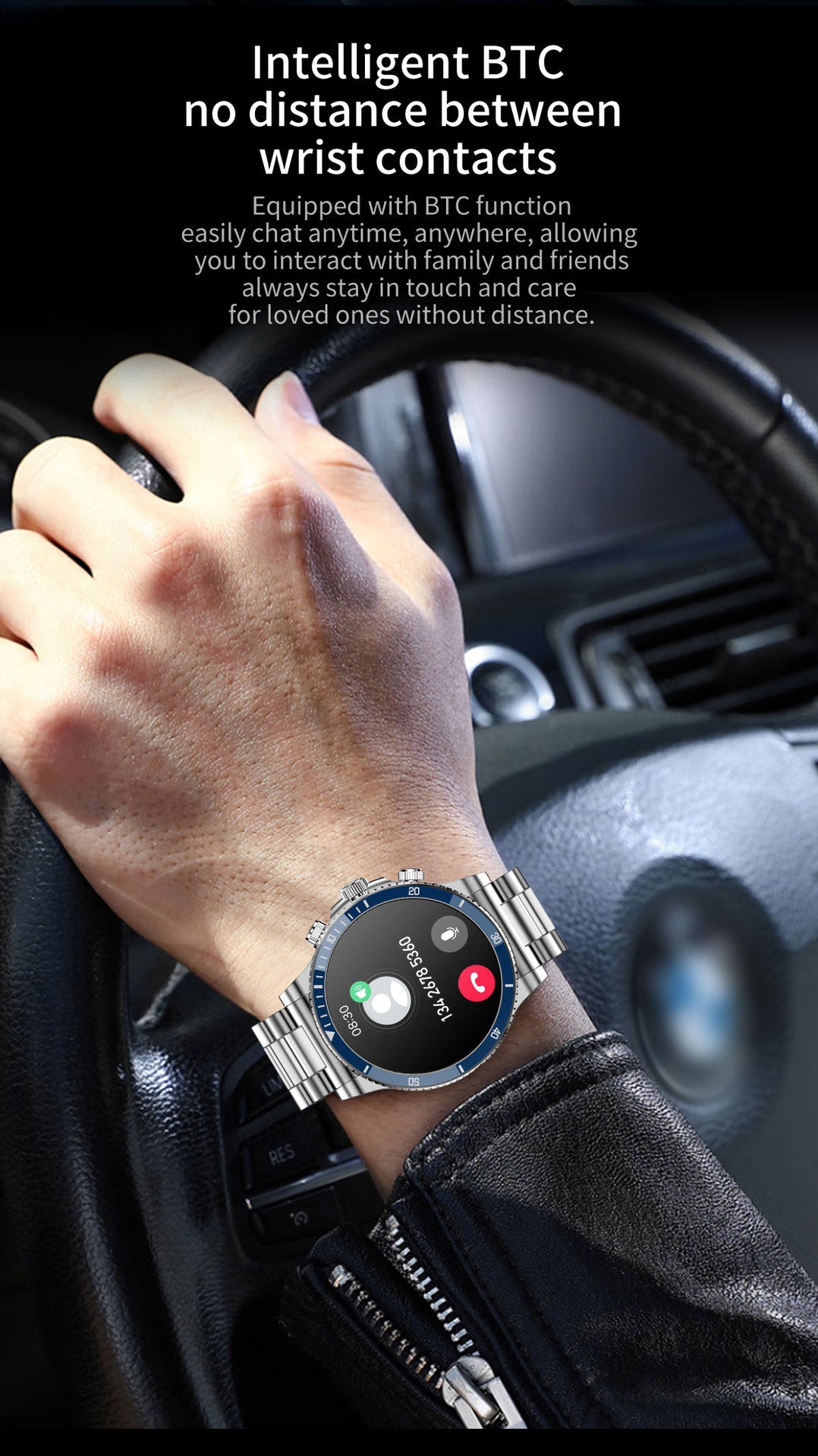 Calling Smartwatch with Sport and Weather Features
