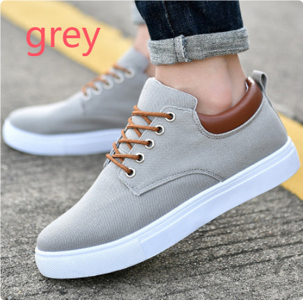 Men's Flat Canvas Sneakers — product view