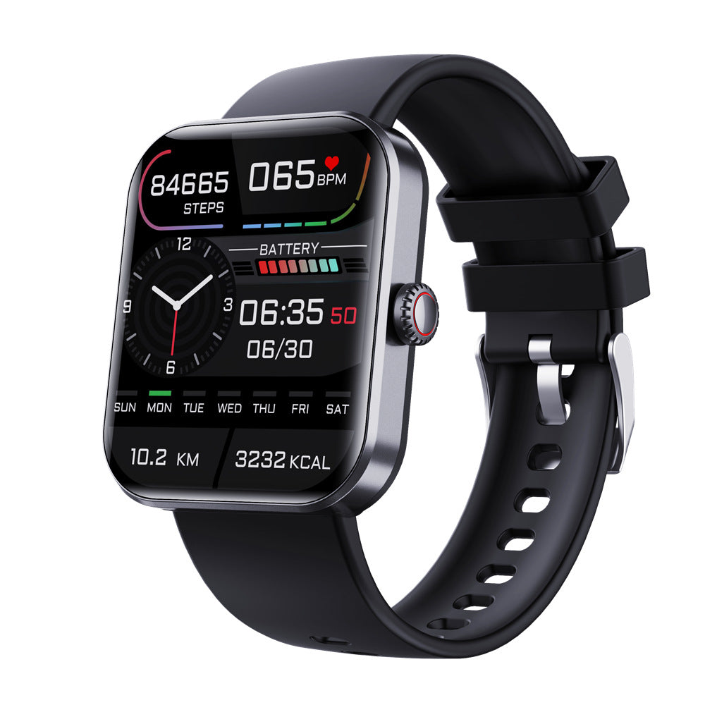 Everyday Smartwatch with Silicone Strap Options