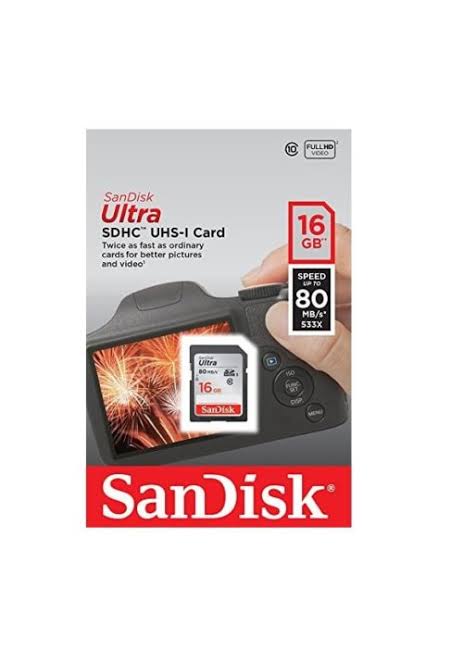 microSD Memory Card — 16 GB
