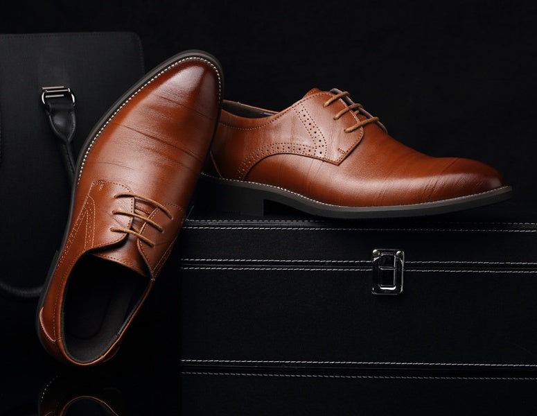 Men's Rivet-Detail Dress Shoes — product view