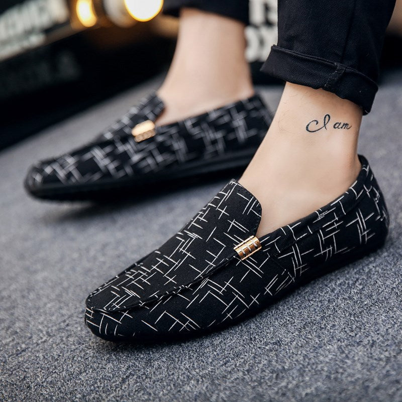 Casual Canvas Slip-On Shoes — product view